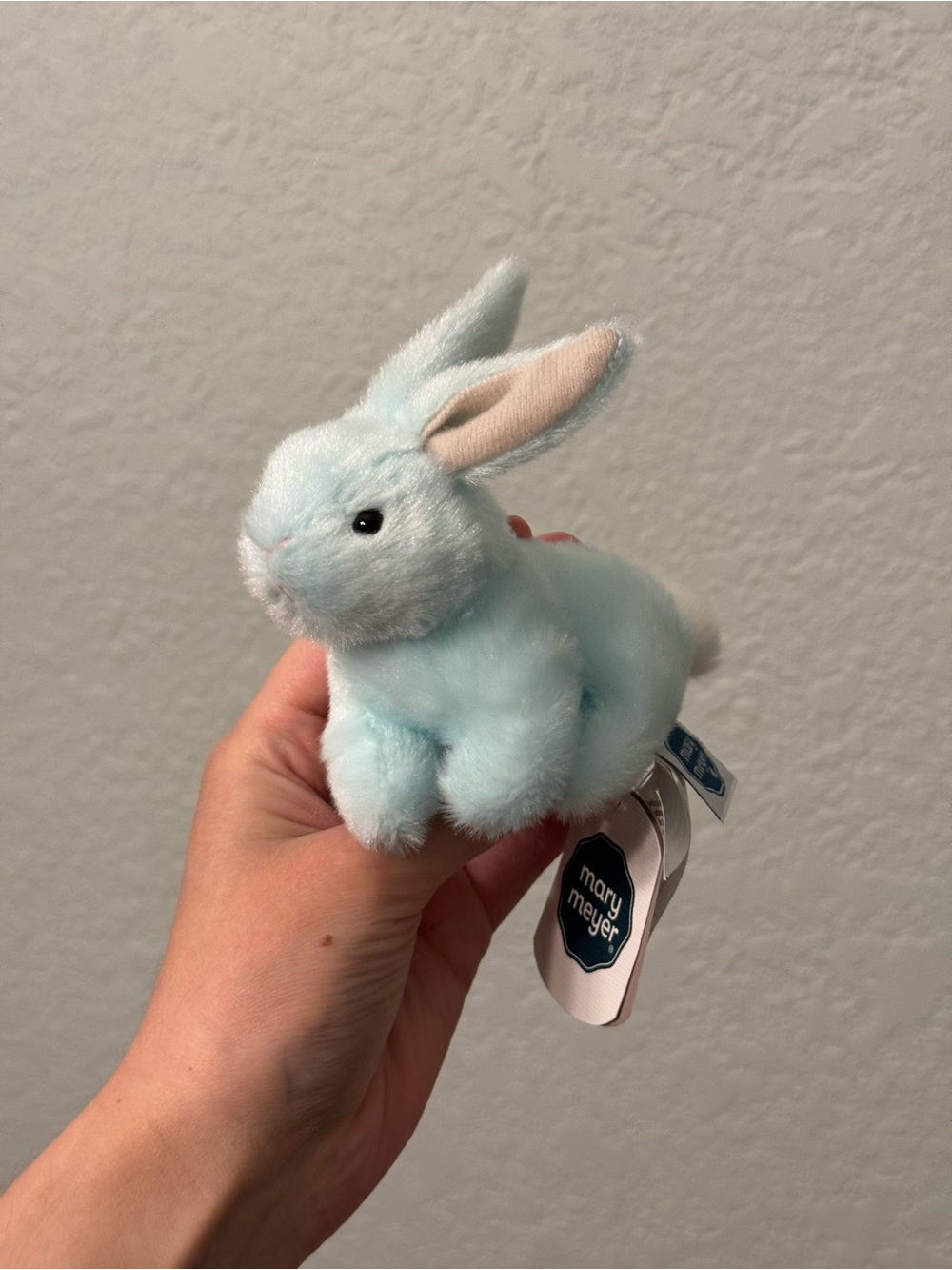 Mary Meyer Plush Bunny - Soft Light Blue Small